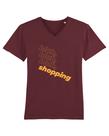 blah, blah, blah, shopping Burgundy