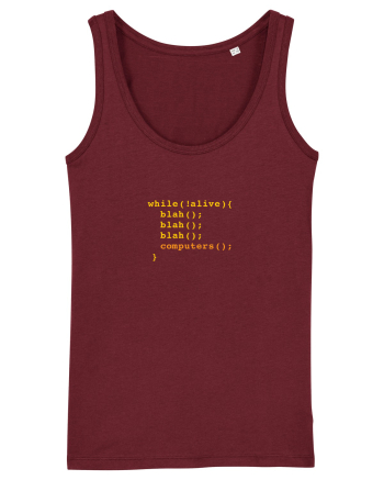 blah, blah, blah, computers Burgundy