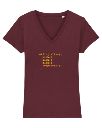 blah, blah, blah, computers Burgundy