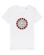 Roses are red / I'm going to bed Tricou mânecă scurtă  Copii Mini Creator