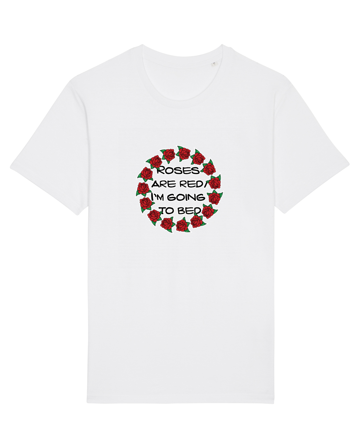 Tricou mânecă scurtă Unisex Rocker White
