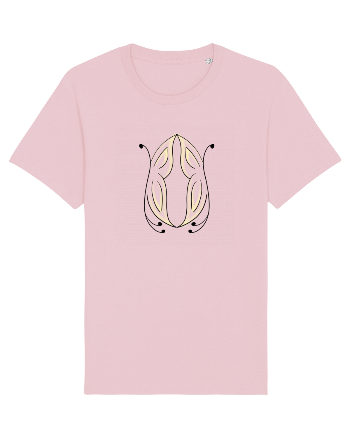 Tricou mânecă scurtă Unisex Rocker Cotton Pink