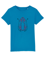 Gemeni Rosu Tricou mânecă scurtă  Copii Mini Creator