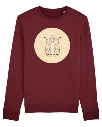 Fluturi in Gradina Oranj Burgundy