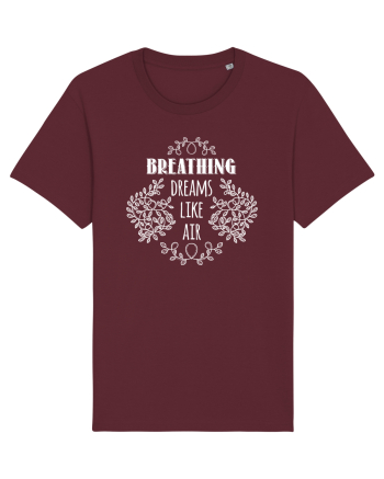 Tricou de visători Burgundy