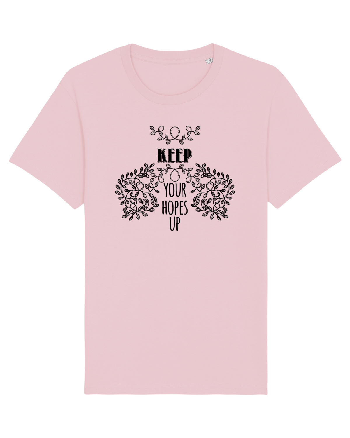 Tricou mânecă scurtă Unisex Rocker Cotton Pink