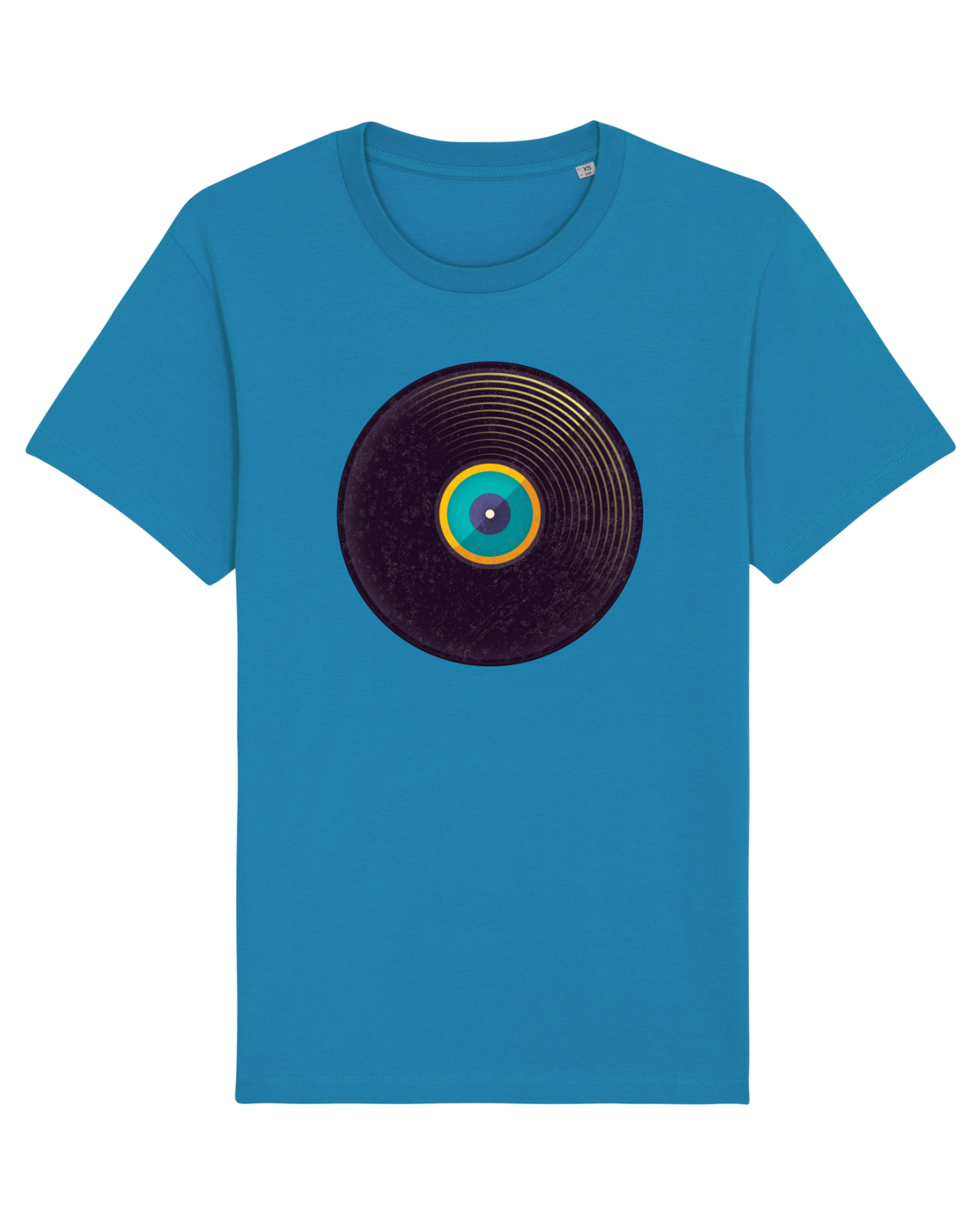 Tricou mânecă scurtă Unisex Rocker Azur