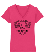 Fă ce-ți place Tricou mânecă scurtă guler V Damă Evoker