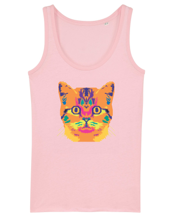 Laser Cat  Cotton Pink