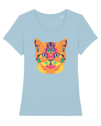 Laser Cat  Sky Blue