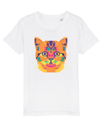 Laser Cat  White
