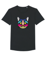 Urban Cat  Tricou mânecă scurtă guler larg Bărbat Skater