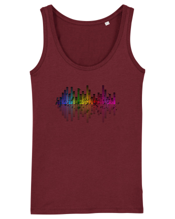 Keep the rhythm Burgundy