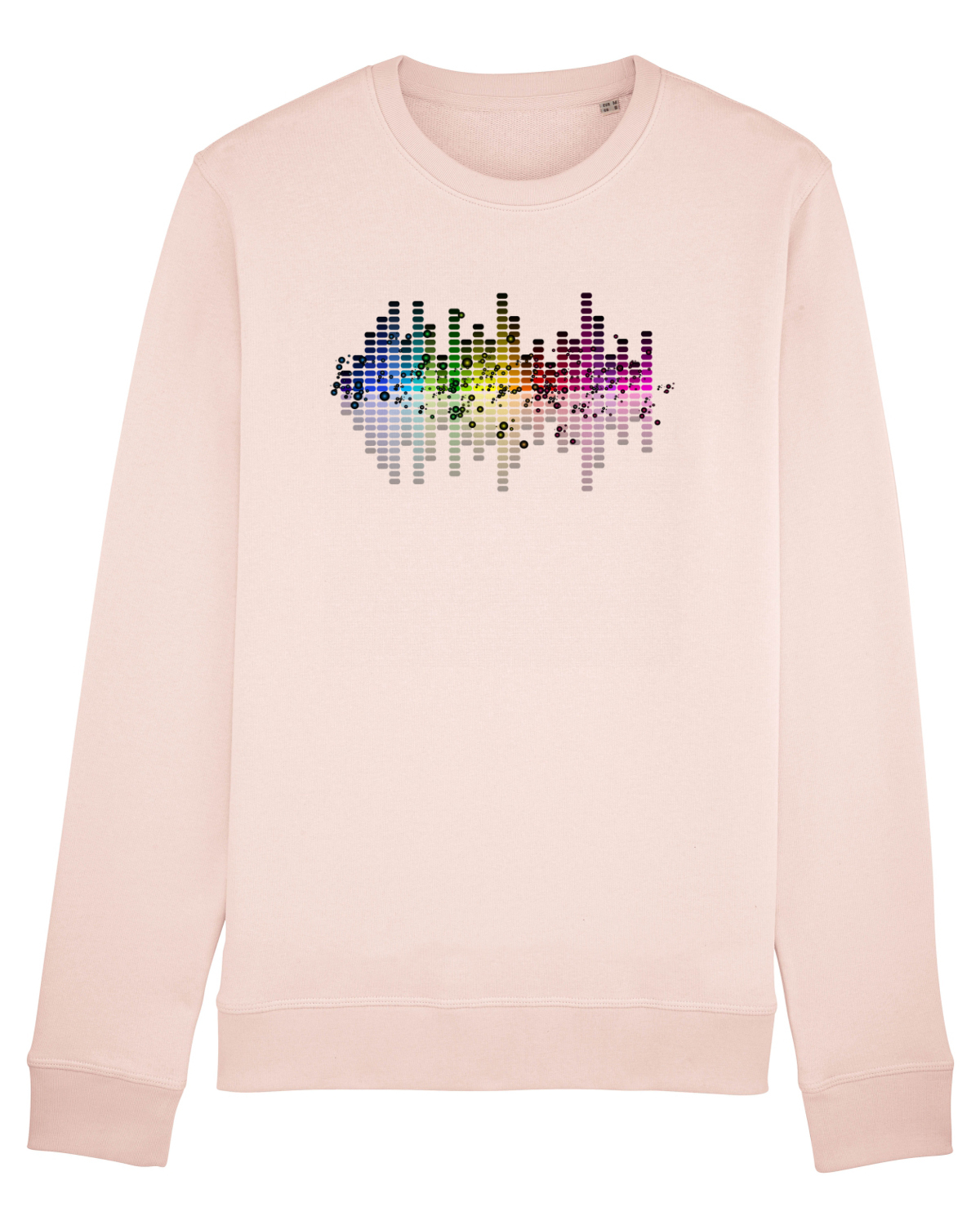Bluză mânecă lungă Unisex Rise Candy Pink