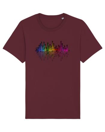 Keep the rhythm Burgundy