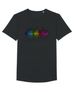 Keep the rhythm Tricou mânecă scurtă guler larg Bărbat Skater