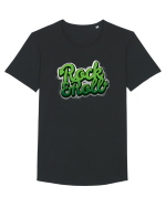 Rock & Roll  Tricou mânecă scurtă guler larg Bărbat Skater