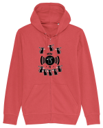 wi-fi cats Hanorac cu fermoar Unisex Connector