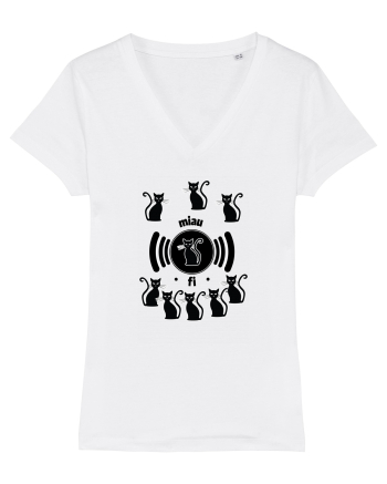 wi-fi cats White