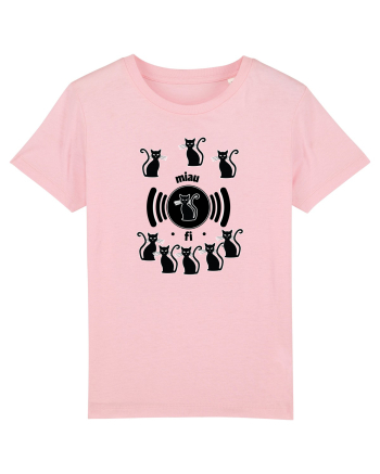 wi-fi cats Cotton Pink