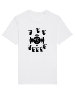 wi-fi cats Tricou mânecă scurtă Unisex Rocker