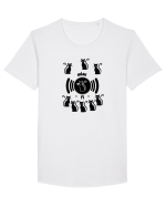 wi-fi cats Tricou mânecă scurtă guler larg Bărbat Skater