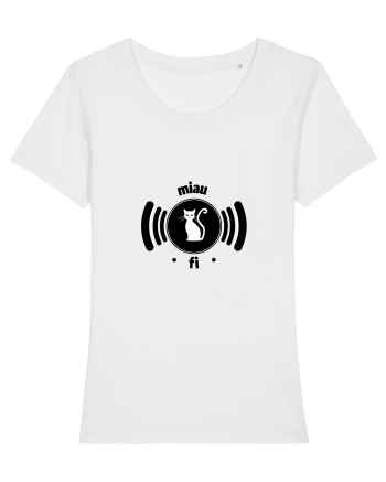 wi-fi cat White