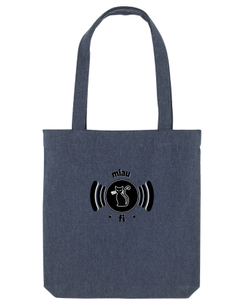 wi-fi black cat Midnight Blue