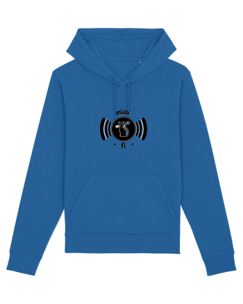 wi-fi black cat Royal Blue