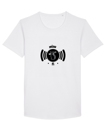 wi-fi black cat White