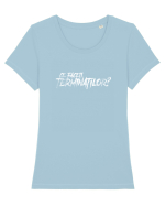 Ce faceți terminaților? Tricou mânecă scurtă guler larg fitted Damă Expresser