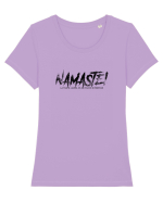 Namaste! (la toată lumea, că nu facem diferență) Tricou mânecă scurtă guler larg fitted Damă Expresser