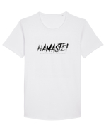 Namaste! (la toată lumea, că nu facem diferență) Tricou mânecă scurtă guler larg Bărbat Skater