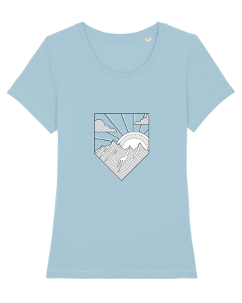 Rasarit pe munte Sky Blue