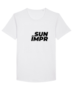 Suntem împreună Tricou mânecă scurtă guler larg Bărbat Skater