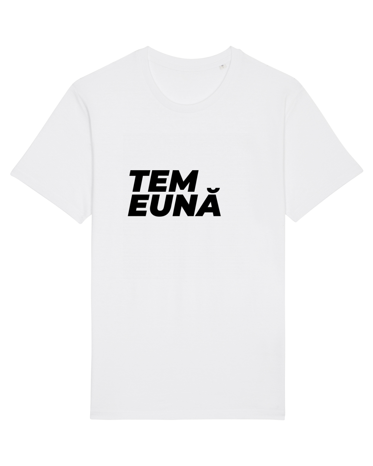 Tricou mânecă scurtă Unisex Rocker White