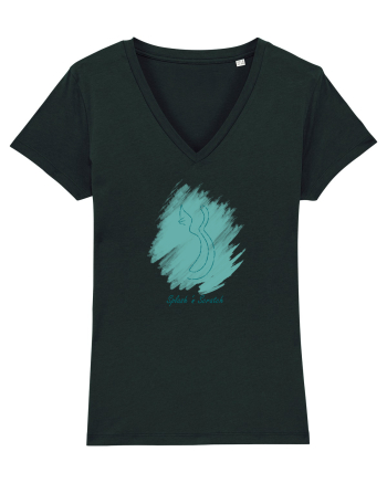 Cat Splash Green Black