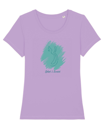 Cat Splash Green Lavender Dawn