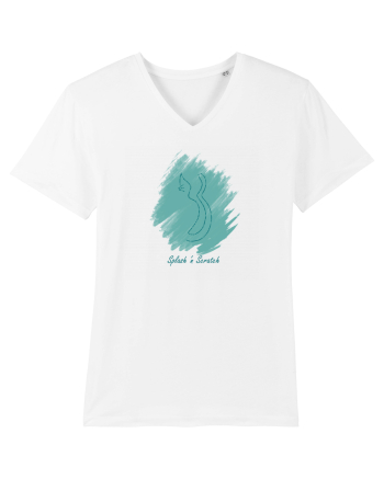 Cat Splash Green White