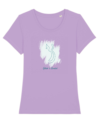 Cat Splash Blue Lavender Dawn