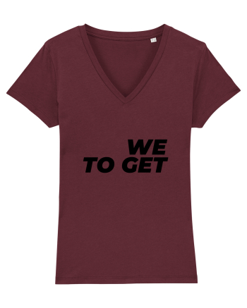 We are together Burgundy