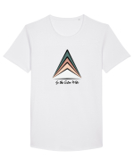 Munte Oranj Tricou mânecă scurtă guler larg Bărbat Skater
