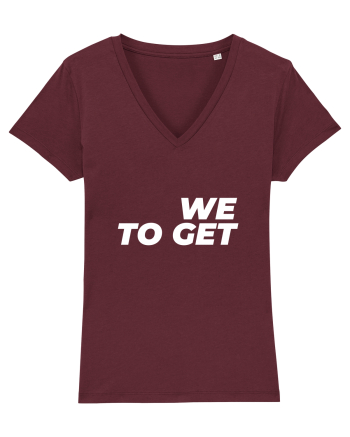 We are together Burgundy