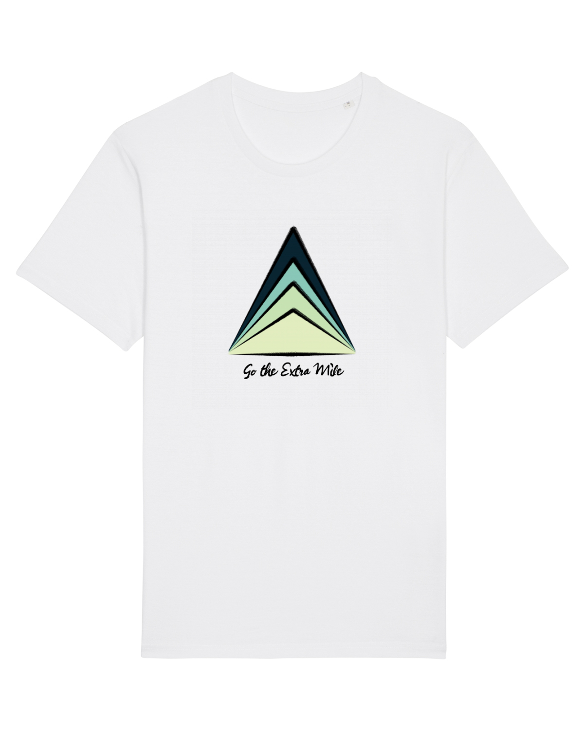 Tricou mânecă scurtă Unisex Rocker White