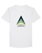 Munte Verde Tricou mânecă scurtă guler larg Bărbat Skater