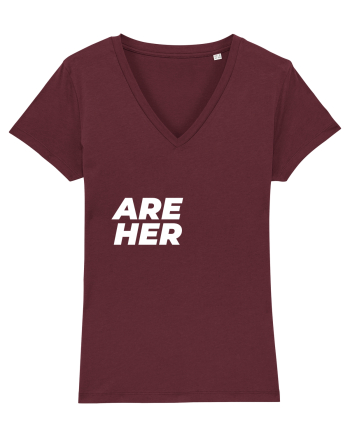 We are together Burgundy