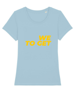 We are together Tricou mânecă scurtă guler larg fitted Damă Expresser