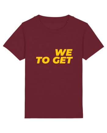 We are together Burgundy