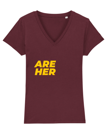 We are together Burgundy