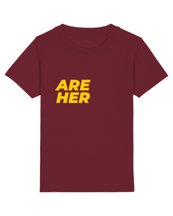 We are together Burgundy